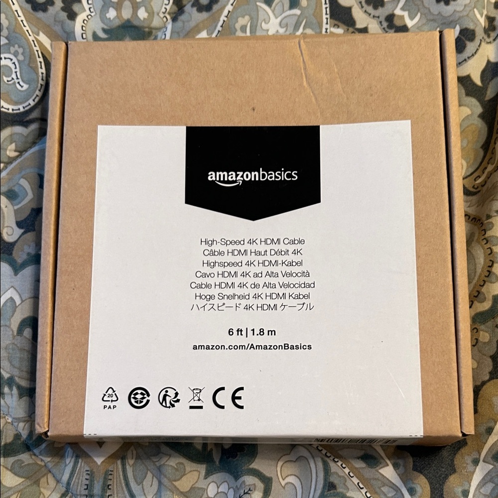 Amazon Basics High-Speed 4K HDMI Cable
